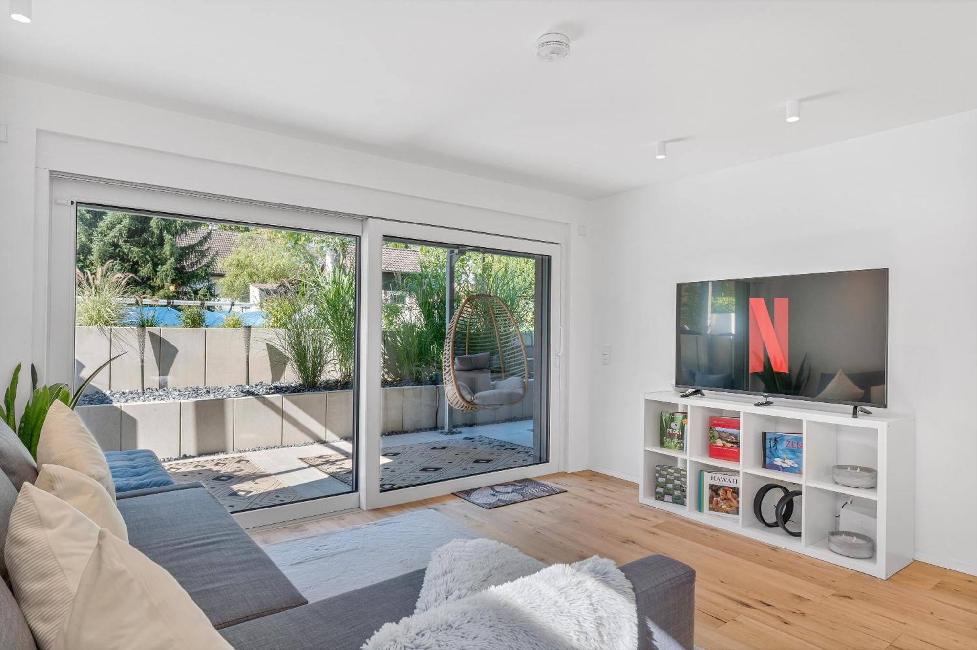 Neu: Stylische Suite Mit Netflix Und Workspace Böblingen Dış mekan fotoğraf